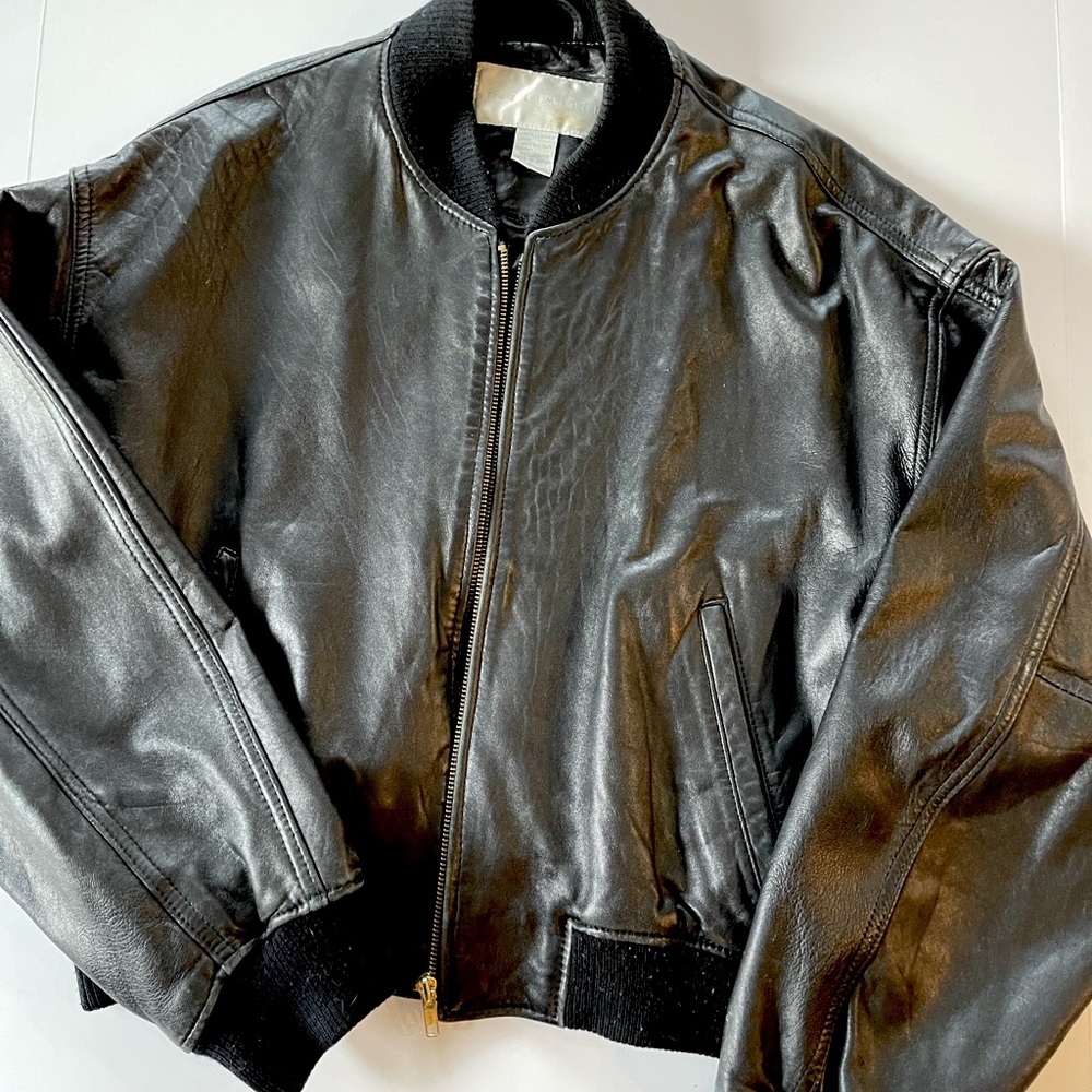 Vintage Limited brand Leather Jacket size L